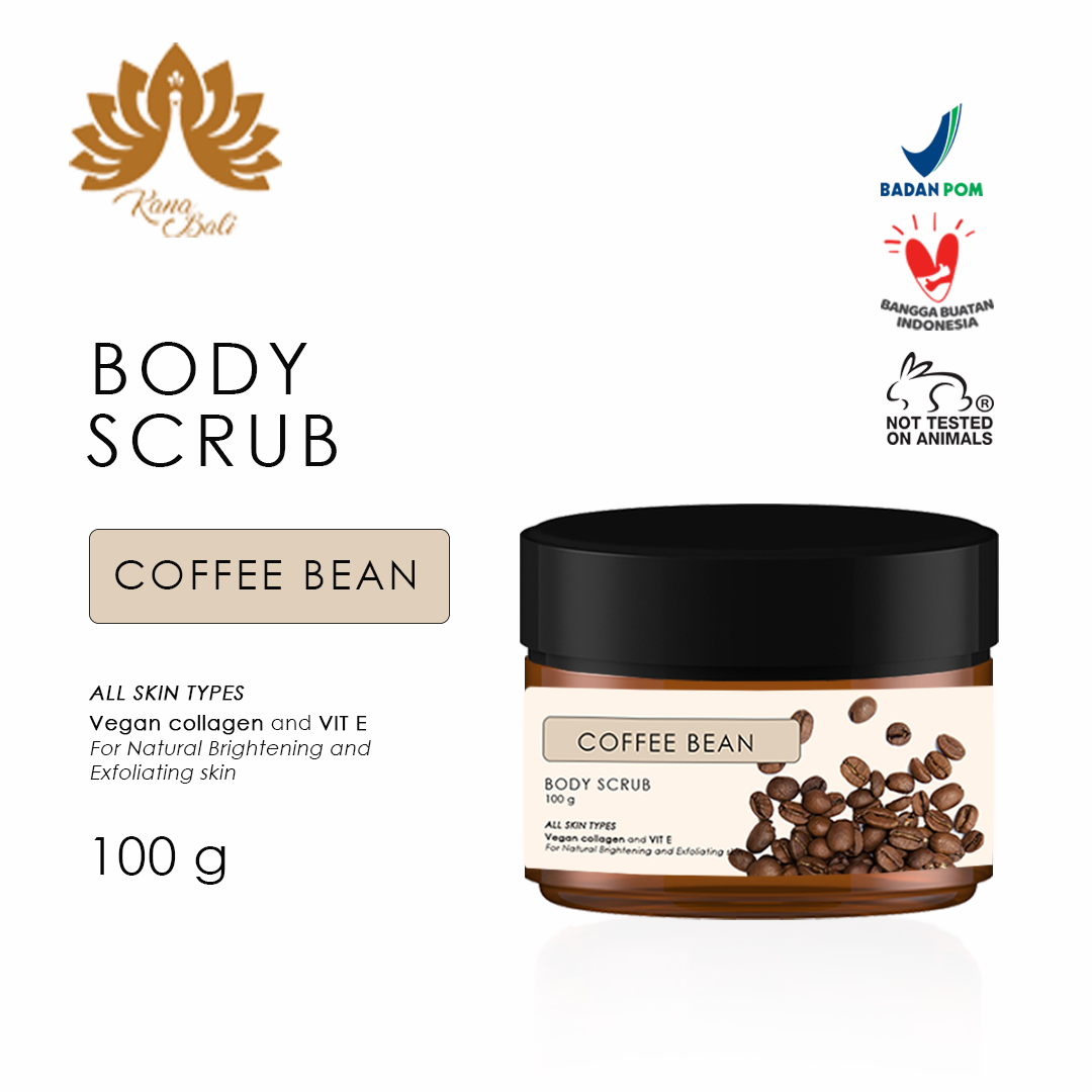 Kana Bali Exfoliating Body Scrub Coffee Bean