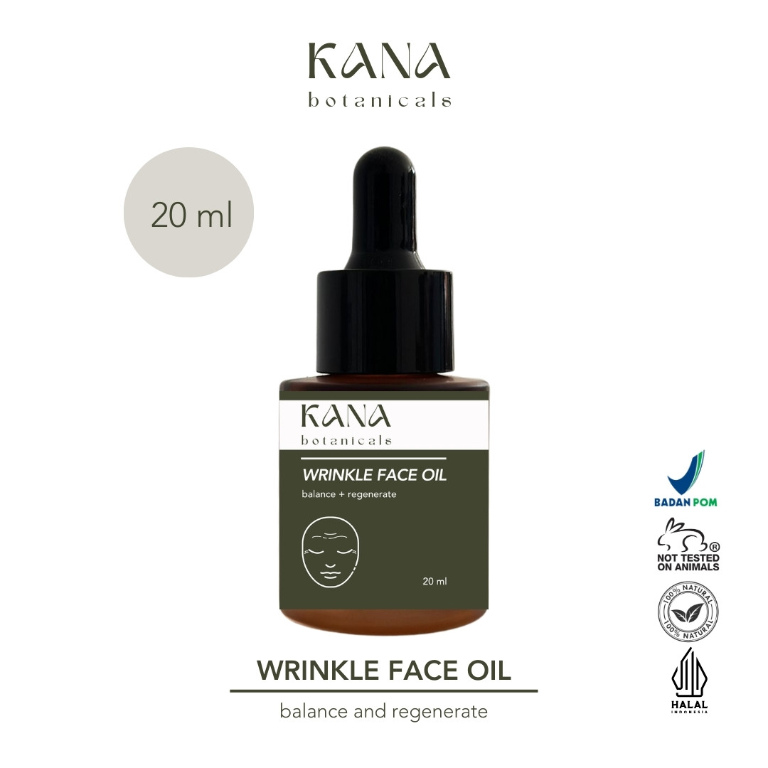 Wrinkle Face Oil / Minyak Wajah Kurangi Kerutan