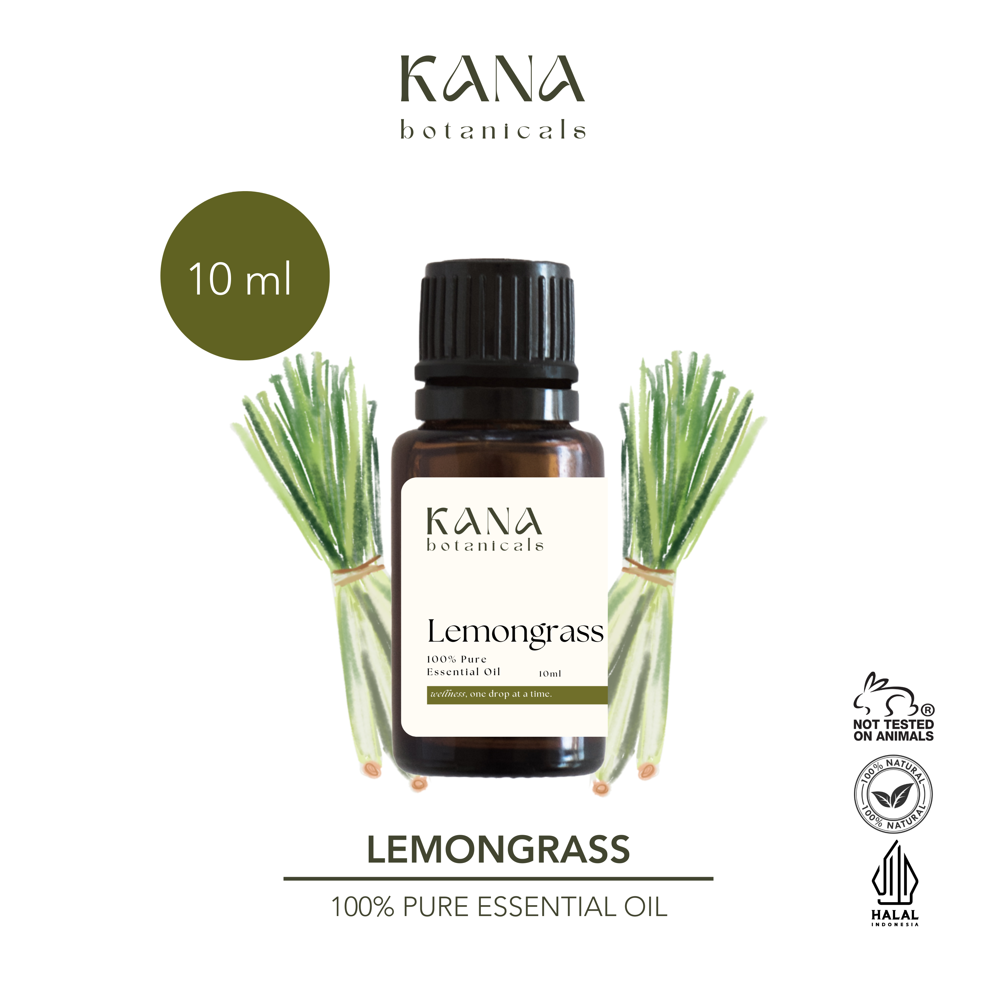 Lemongrass 100% Pure Essential Oil